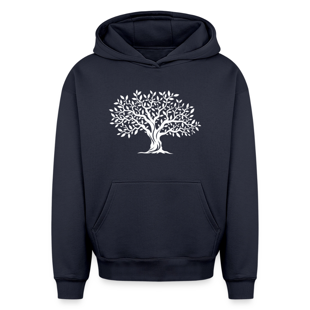 Waldbaum Oversized Heavyweight Hoodie - Navy