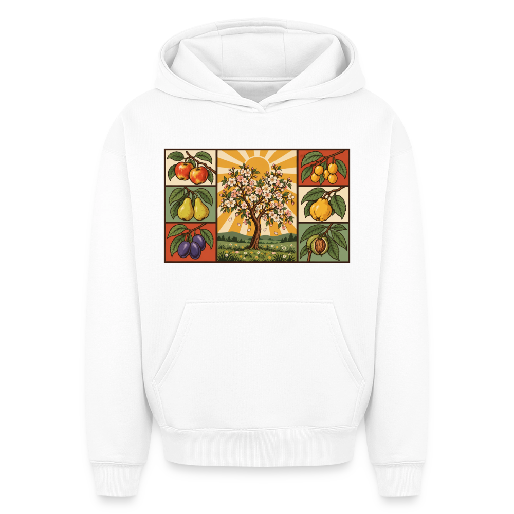 STreuobswiese Oversized Heavyweight Hoodie - Weiß