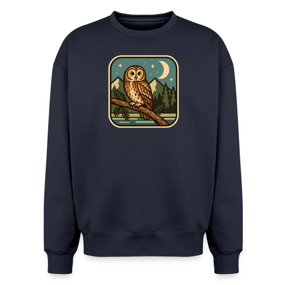 Eule Oversized Heavyweight Sweater - Navy