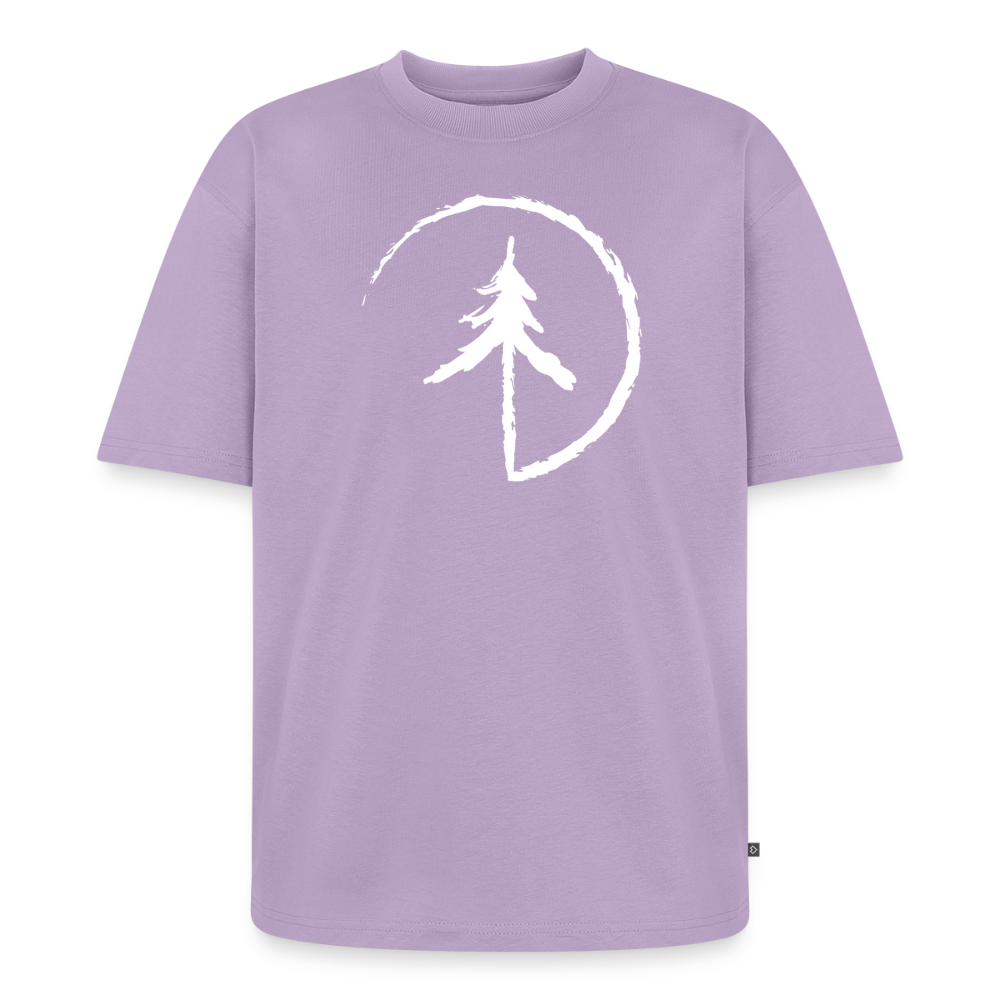 Tanne Premium Oversized Bio T-Shirt - Lavendel