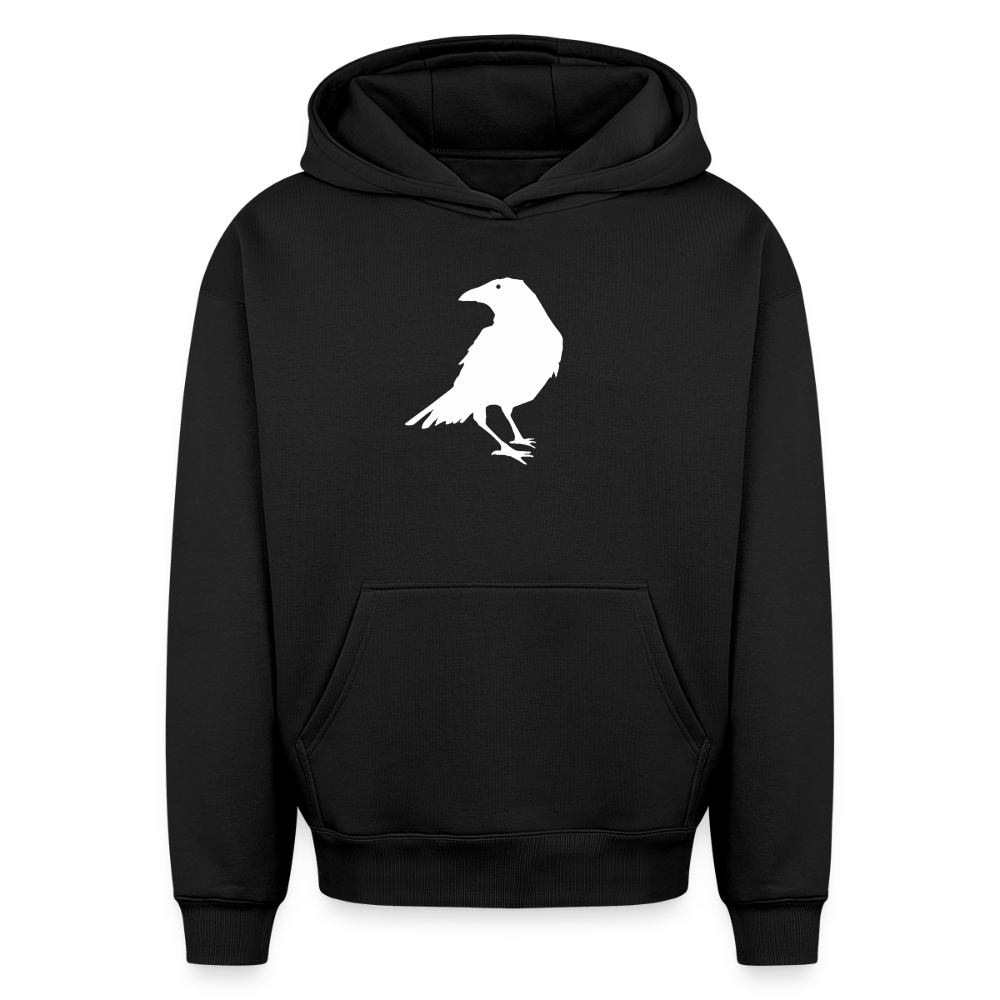Rabe Oversized Heavyweight Hoodie - Schwarz