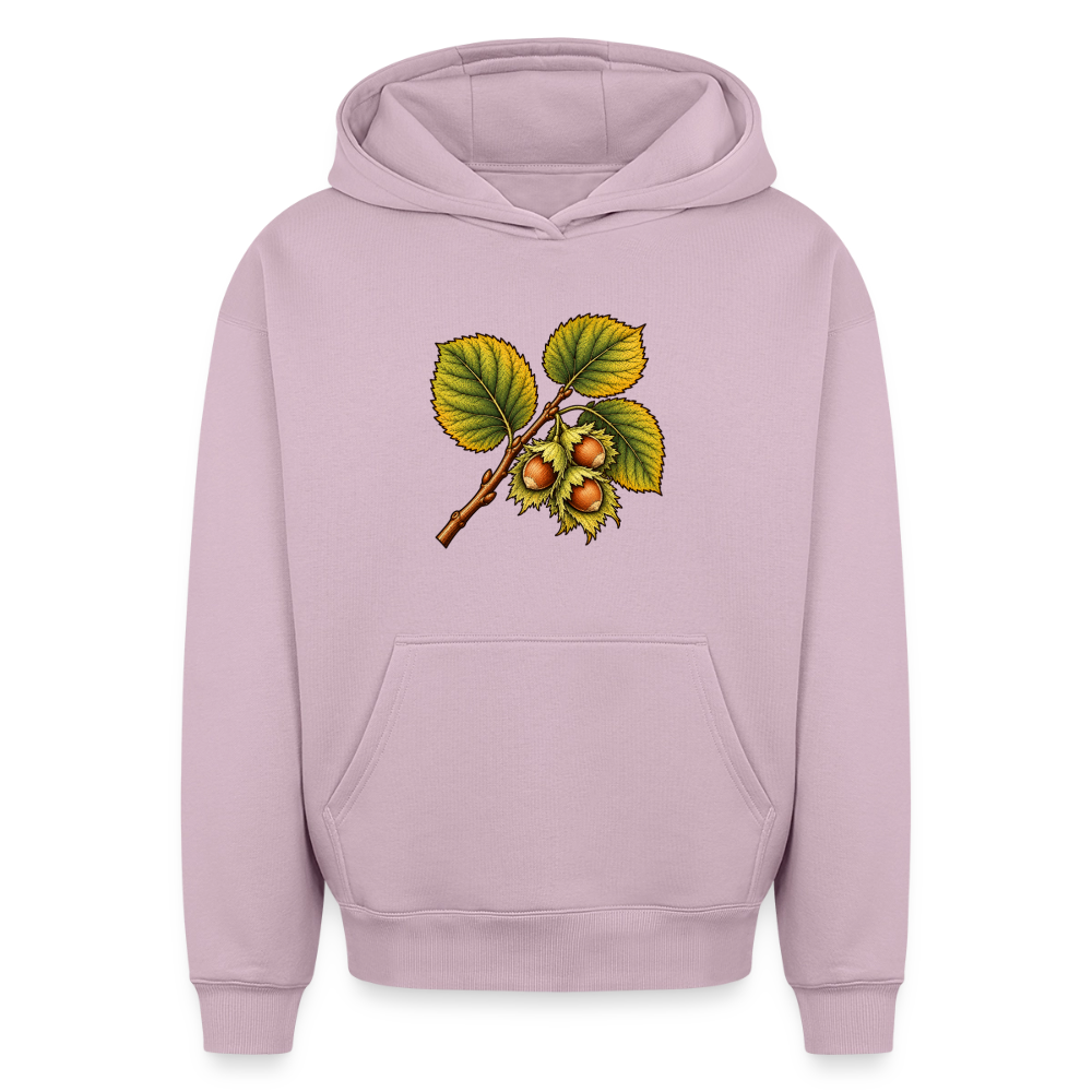 Hasel  Oversized Heavyweight Hoodie - Altrosa