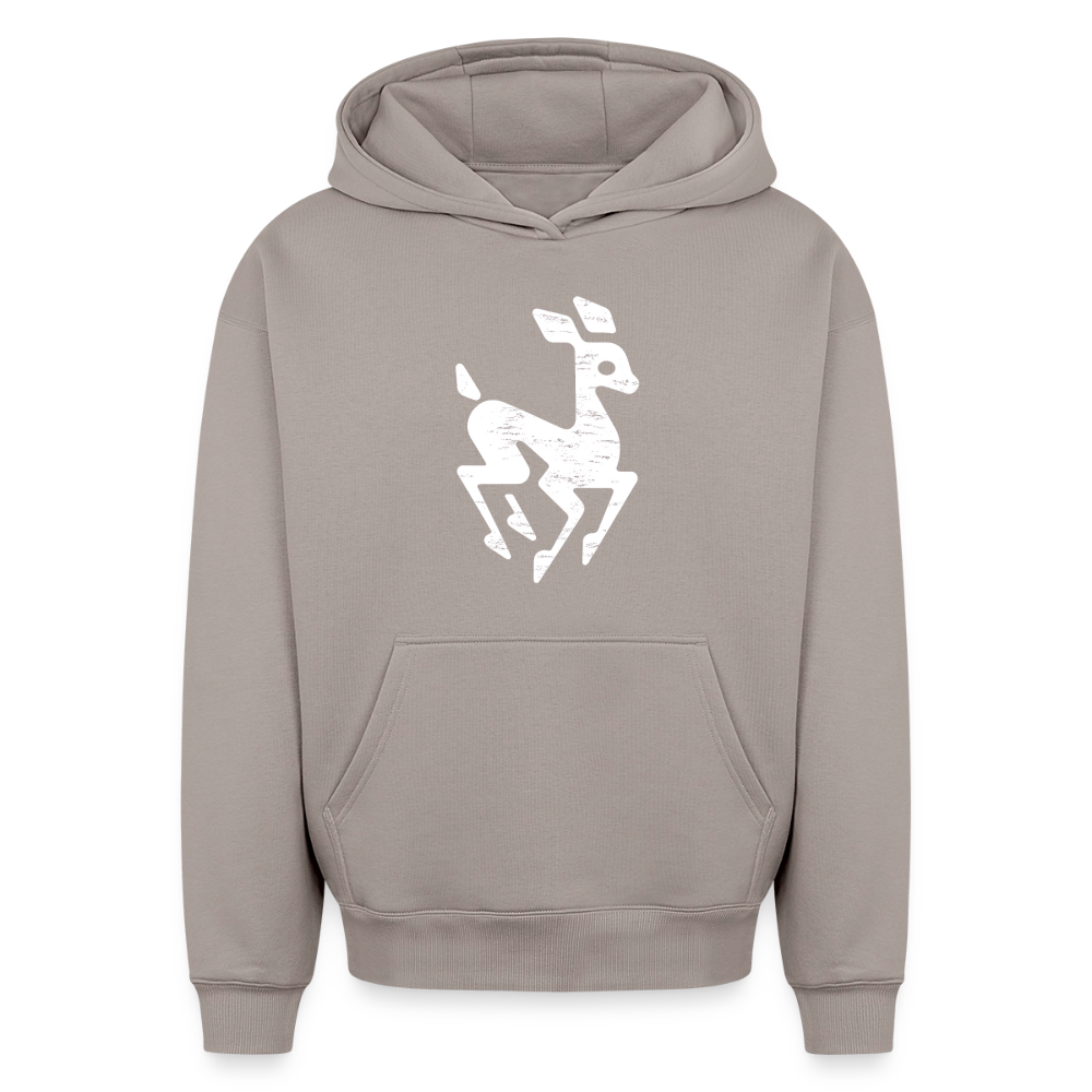 Reh Oversized Heavyweight Hoodie - Taupe