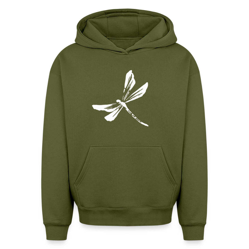 Libelle Oversized Heavyweight Hoodie - Khaki