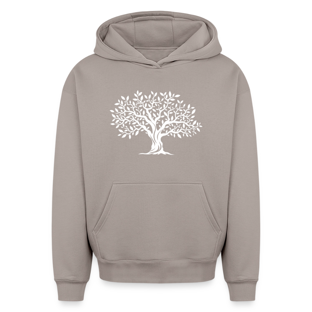 Waldbaum Oversized Heavyweight Hoodie - Taupe
