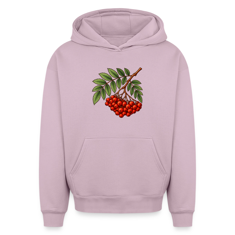 Eberesche Oversized Heavyweight Hoodie - Altrosa