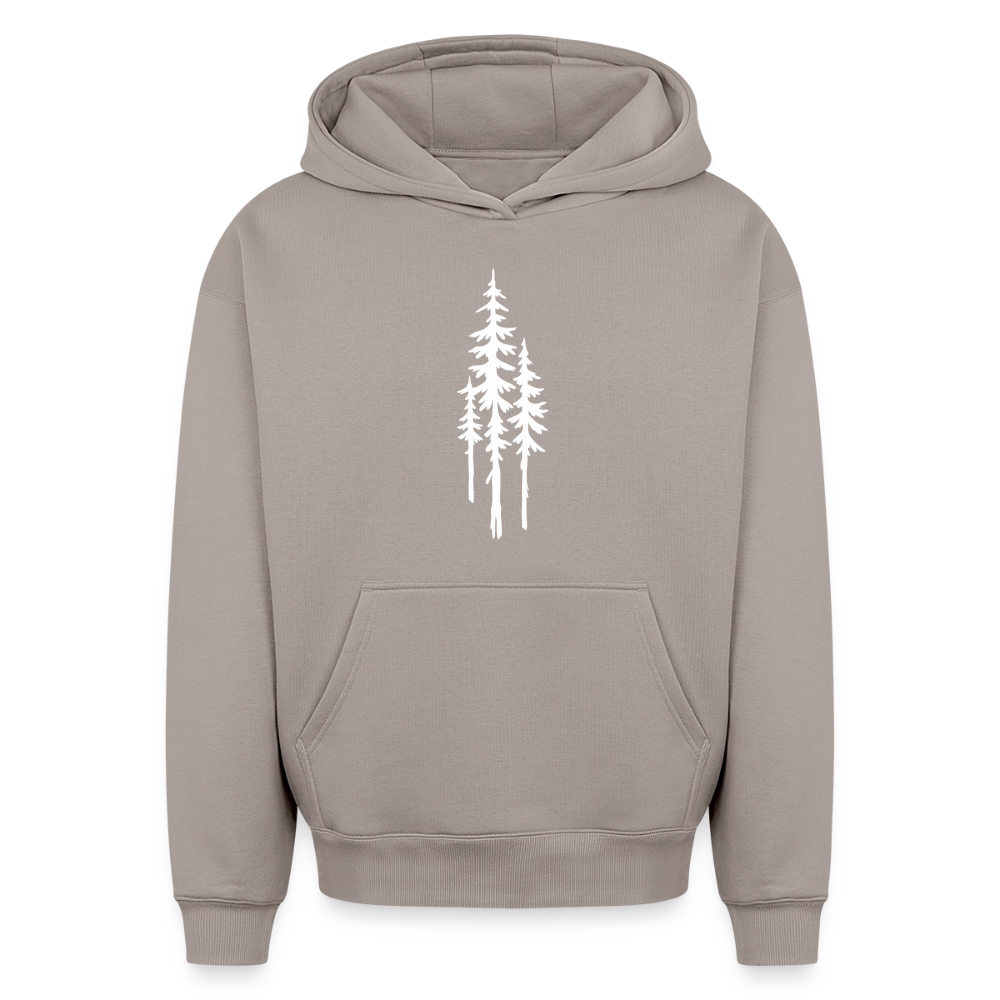 Tannen Oversized Heavyweight Hoodie - Taupe