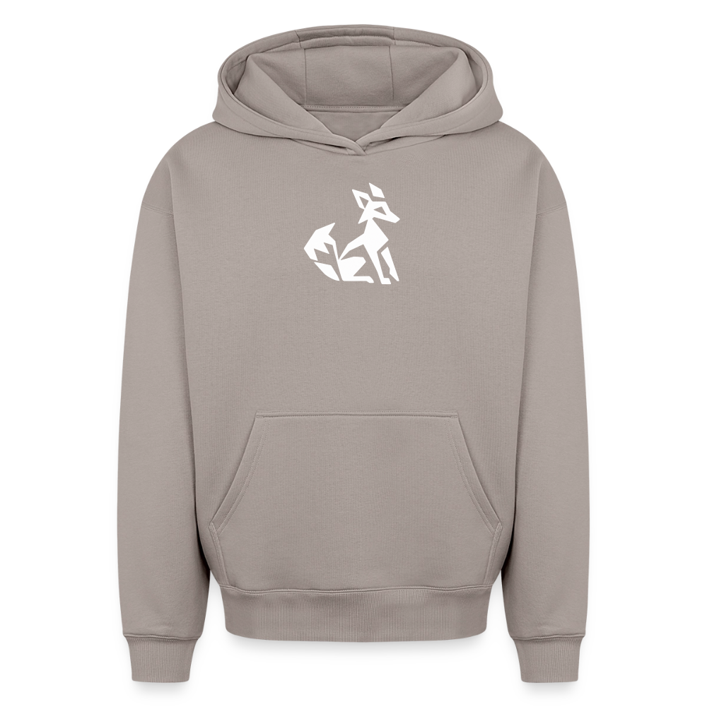Fuchs Oversized Heavyweight Hoodie - Taupe