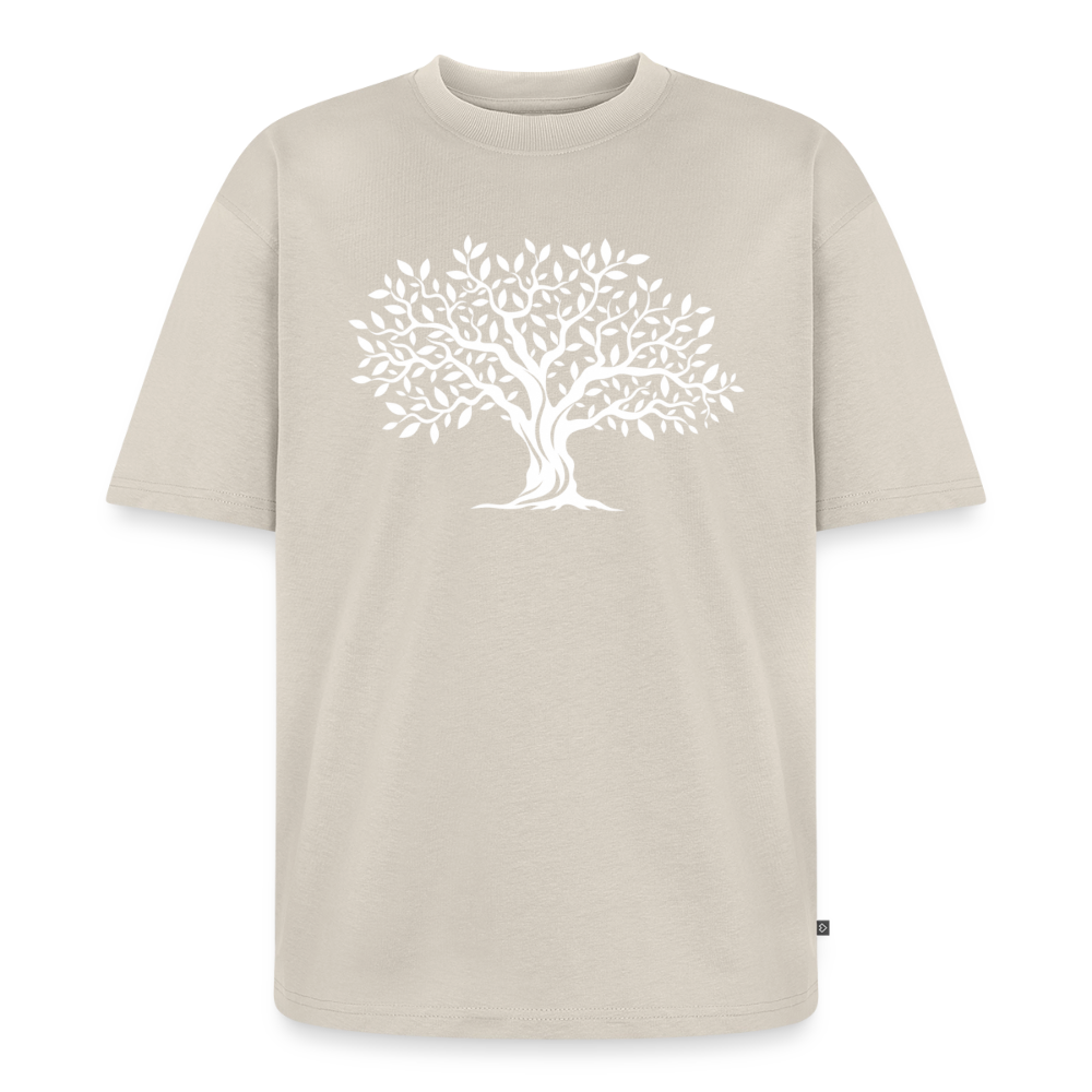Baum Premium Oversized Bio T-Shirt - Beige