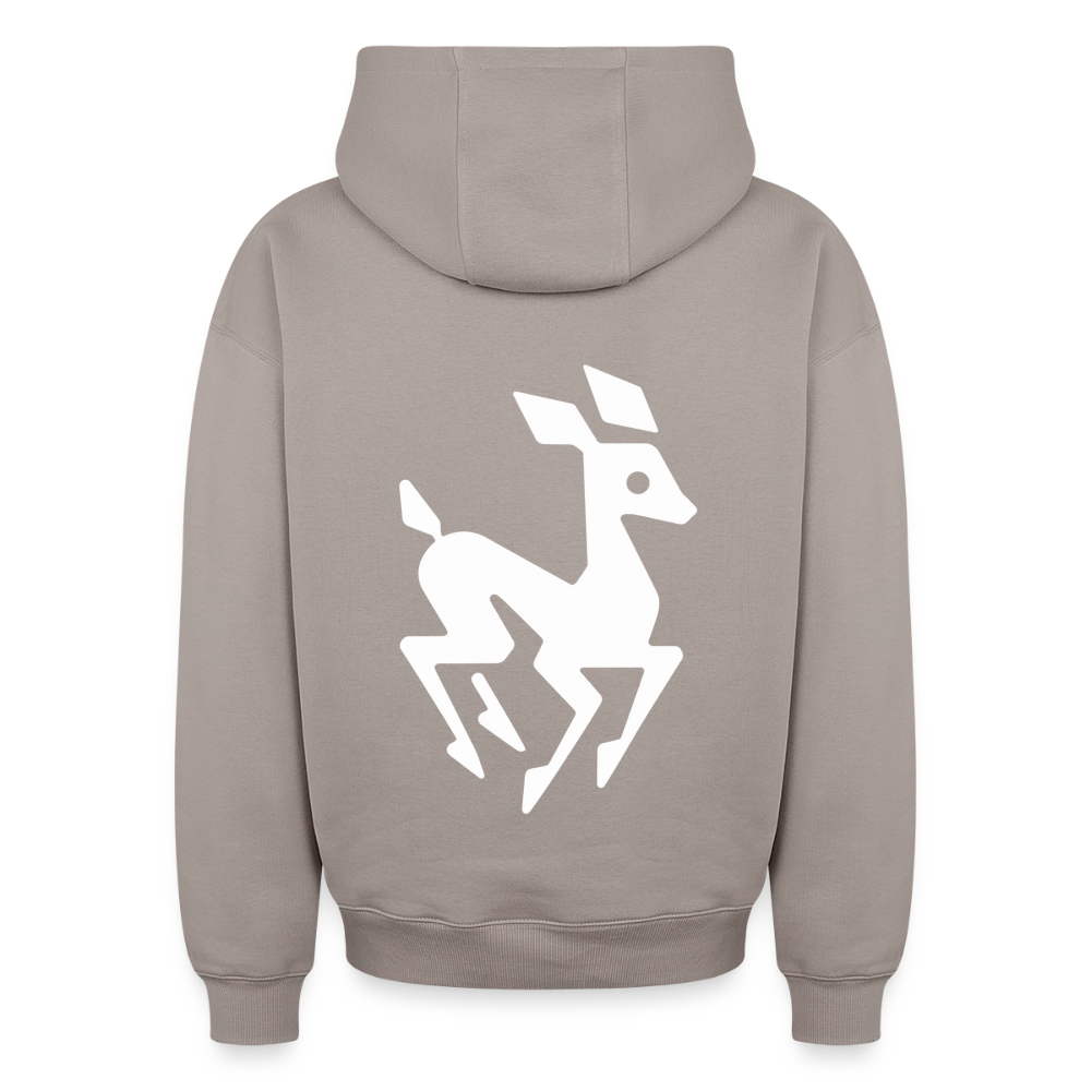 Reh Oversized Heavyweight Hoodie - Taupe