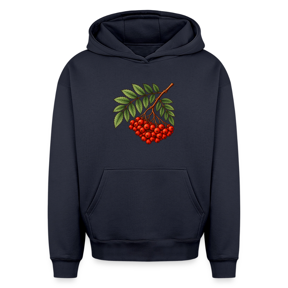 Eberesche Oversized Heavyweight Hoodie - Navy