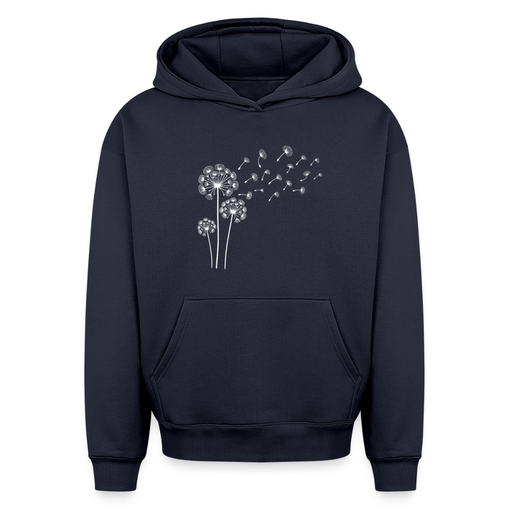 Pusteblume Oversized Heavyweight Hoodie - Navy
