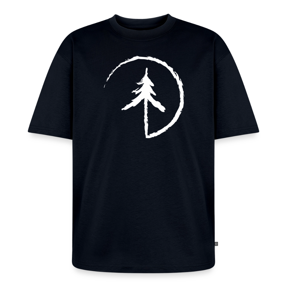 Tanne Premium Oversized Bio T-Shirt - Navy