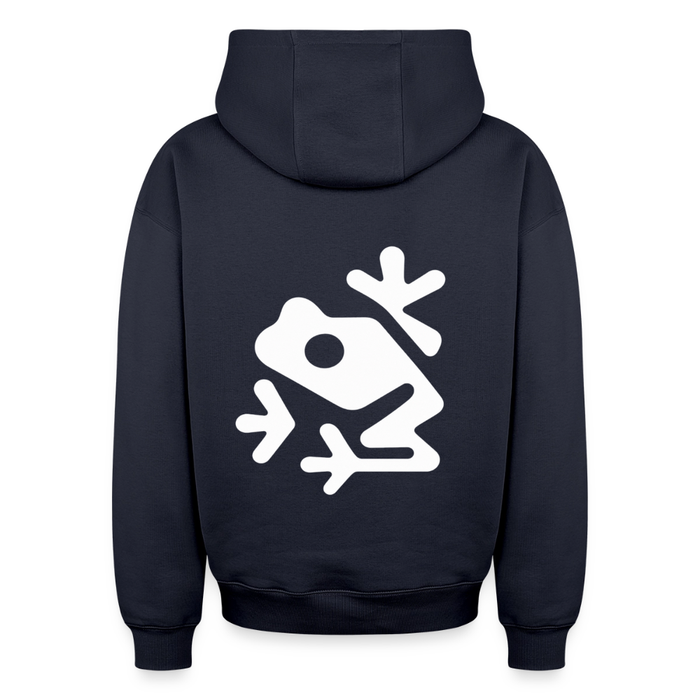 Frosch Oversized Heavyweight Hoodie - Navy