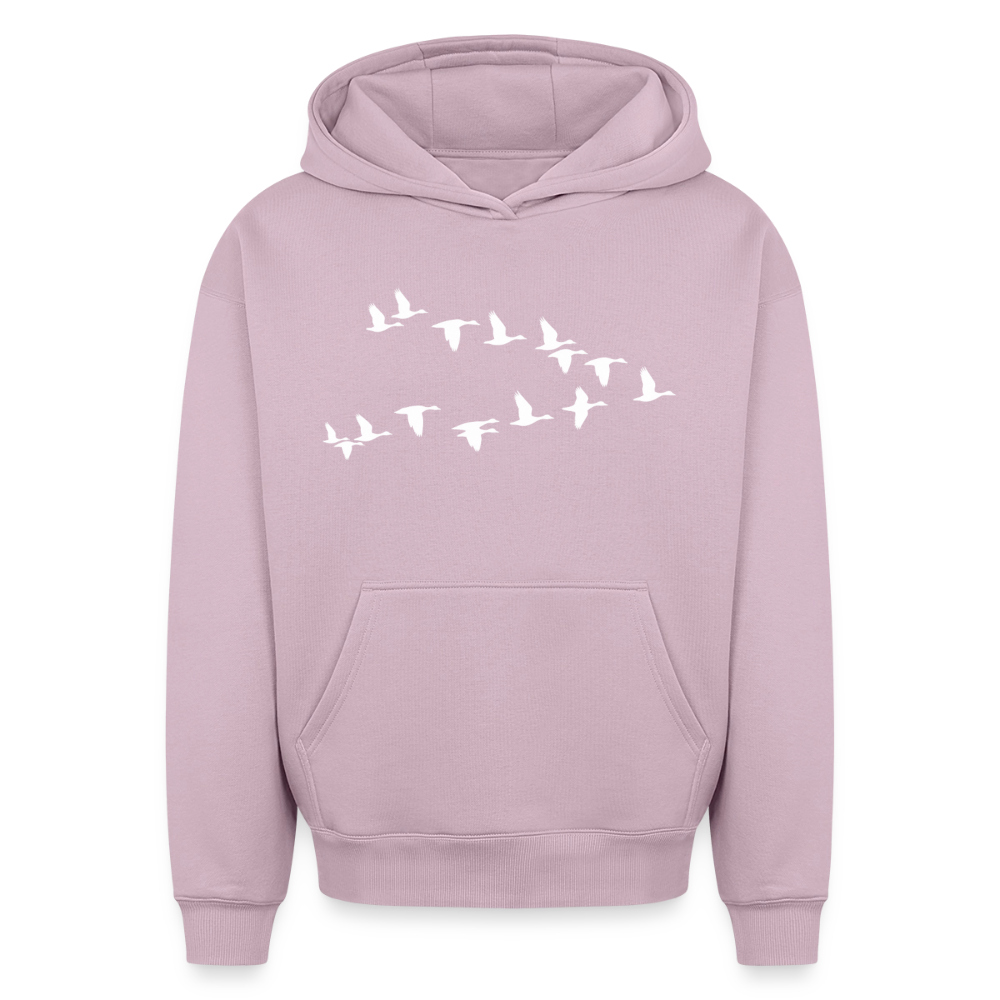 Wildgänse Oversized Heavyweight Hoodie - Altrosa