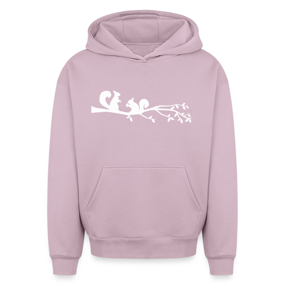 Eichhörnchen Oversized Heavyweight Hoodie - Altrosa
