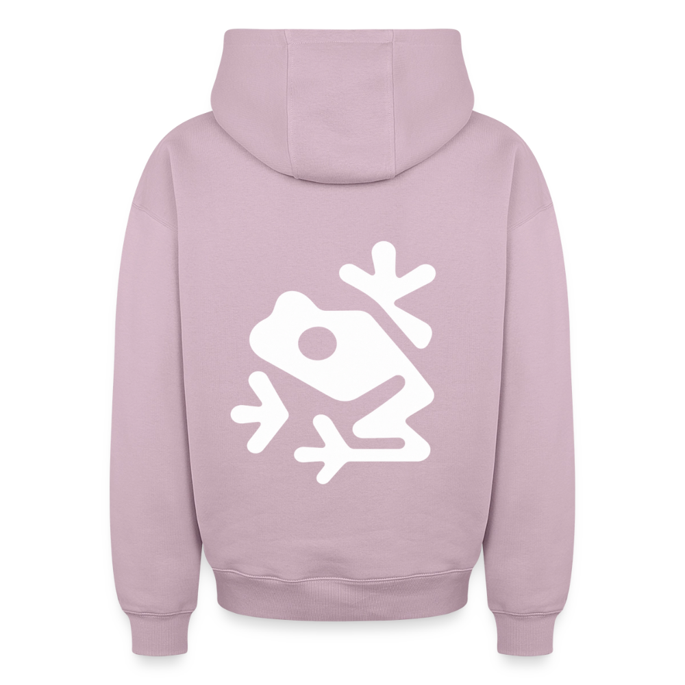 Frosch Oversized Heavyweight Hoodie - Altrosa