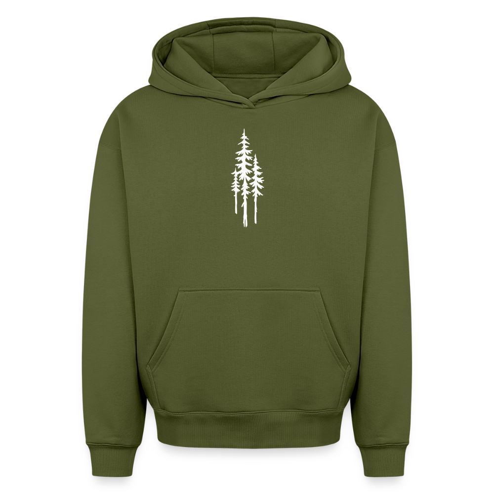 Tannen Oversized Heavyweight Hoodie - Khaki
