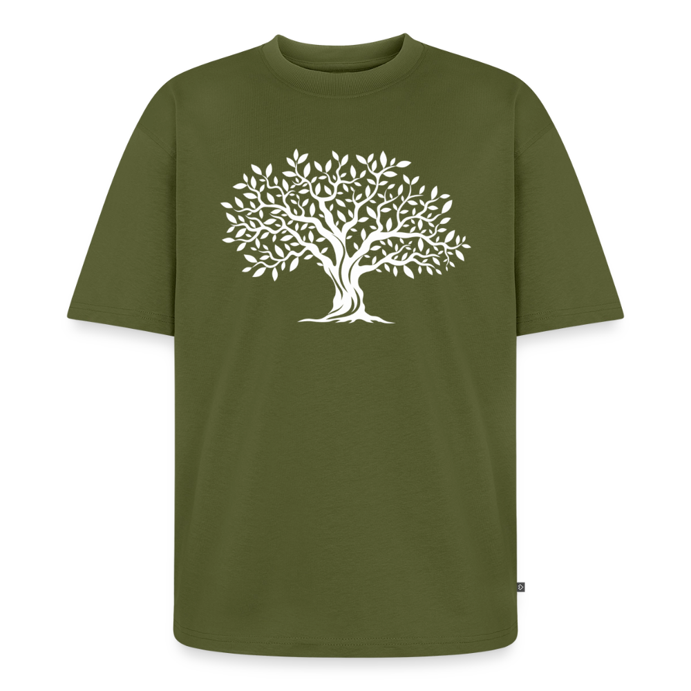 Baum Premium Oversized Bio T-Shirt - Khaki
