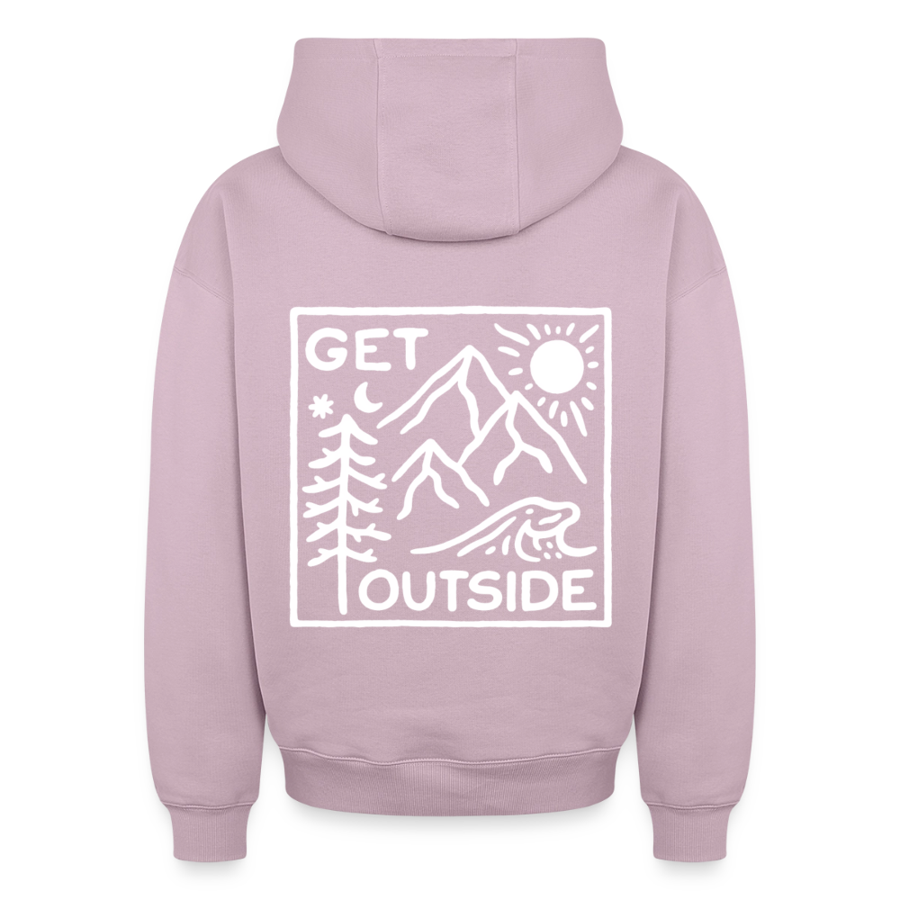 Get Outside Oversized Heavyweight Hoodie - Altrosa
