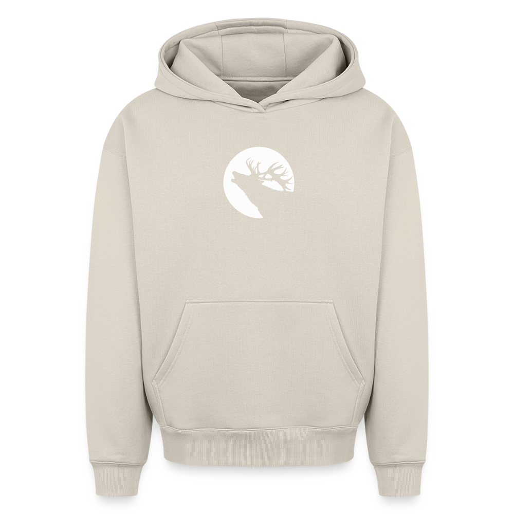 Hirsch Oversized Heavyweight Hoodie - Beige