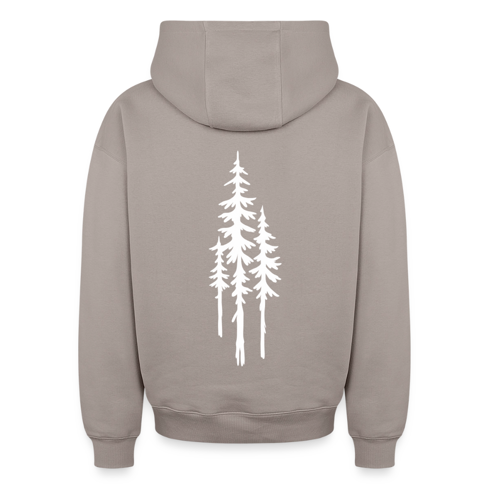 Tannen Oversized Heavyweight Hoodie - Taupe