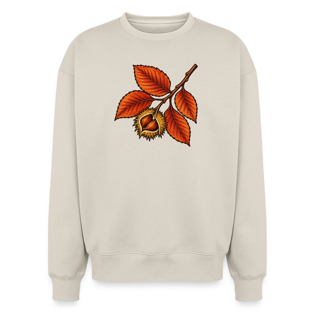 Buchenzweig Oversized Heavyweight Sweater - Beige